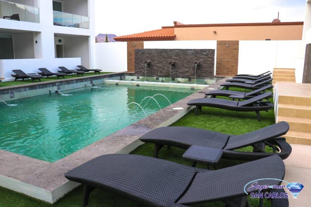 Departamento Turquesa 2 Joyas Del Mar Appartement San Carlos Nuevo Guaymas Buitenkant foto